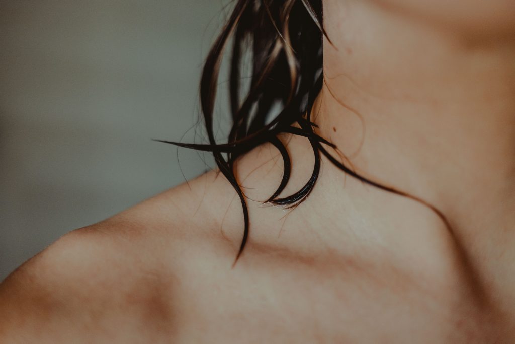 Image of woman with wet hair
